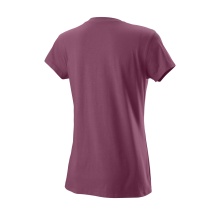 Wilson Tennis-Shirt Lineage Tech violett Damen